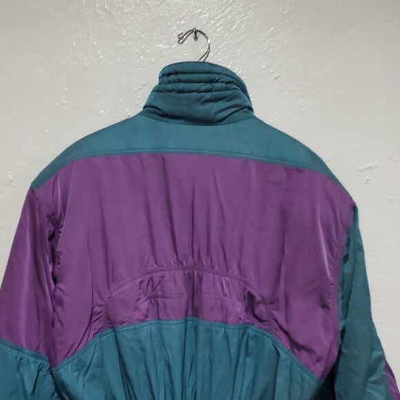 Vintage Silvy Teal and Purple Retro Style Winterbraid Ski Suit Made In Italy - Picture 9 of 15